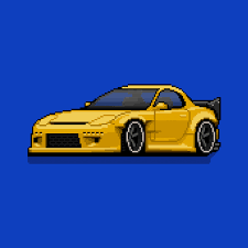 Pixel Car Racer Mod Logo