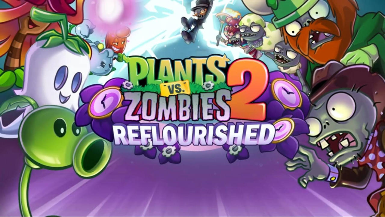 Plants vs Zombies 2 Reflourished Logo