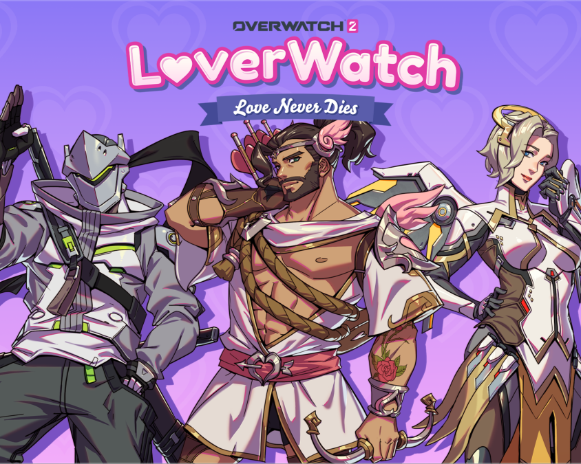 Loverwatch Dating Sim Logo
